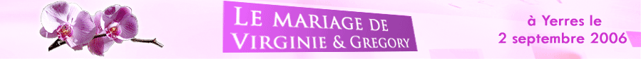 mariage greg et virginie